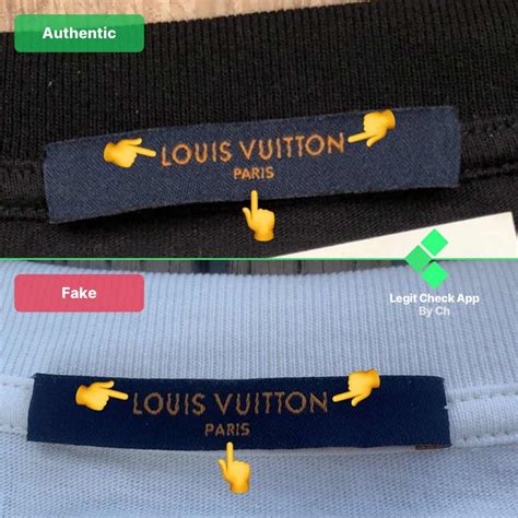 louis vuitton shirt tags.